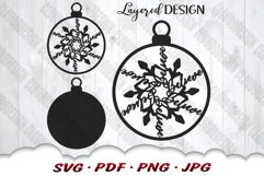 Snowflake Ornament SVG | Christmas SVG Files Product Image 4