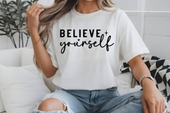 Believe Yourself SVG Design Product Image 2