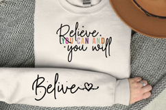 Relieve you can and you will Sleeve SVG Design Product Image 2