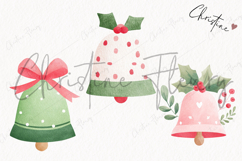 Cute Christmas Bell Clipart | Christmas PNG Product Image 3