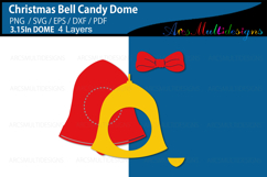 Christmas Bell candy Dome Product Image 3