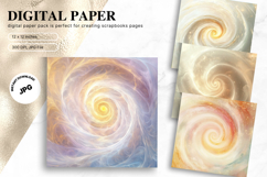 Abstract Wave Digital Paper Background Wallpaper Wallart_9 Product Image 1