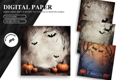 Halloween Background Ghost Scary Tomb Wallpaper Backdrop17 Product Image 1