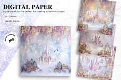 Fairytale Castle Background Girl Princess Studio Backdrop_20 Product Image 1