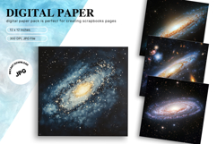 Galaxy Star background Abstract Space Party Decor Backdrops Product Image 1