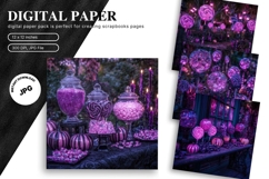 Halloween Background Ghost Scary Tomb Wallpaper Backdrop36 Product Image 1