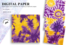 Purple Tie dye Texture Background Wallpaper Digital Product Image 1