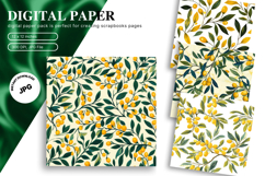 Leaf Fall Autumn Background Wallpaper Pattern_12 Product Image 1