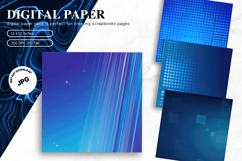 Ombre Background Texture Gradient Digital Paper Wallpaper_37 Product Image 1