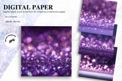 Bokeh Sparkle Glitter Background Sequin Glam Digital Paper_3 Product Image 1
