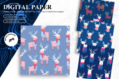 Christmas Ornament Background Seamless Pattern Gift Wrap_29 Product Image 1