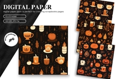 Halloween Pattern Background Scare Horror Ghost Wallpaper7 Product Image 1