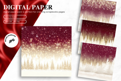 Christmas Tree Background Forest Pine Tree Winter Wallpaper8 Product Image 1