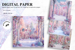 Fairytale Castle Background Girl Princess Studio Backdrop_19 Product Image 1