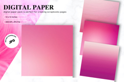 Ombre Background Texture Gradient Digital Paper Wallpaper_7 Product Image 1