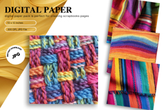 Mexican Serape Digital Paper Western Backgrounds Wallpaper_4 Product Image 1