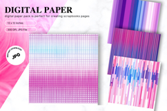 Abstract Wave Digital Paper Background Wallpaper Wallart_10 Product Image 1