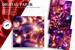 Disco Party Backdrop Background Disco Light Wallpaper_2 Product Image 1
