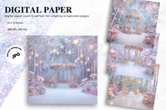 Fairytale Castle Background Girl Princess Studio Backdrop_12 Product Image 1