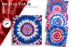 Rainbow Tie dye Texture Background Wallpaper Digital Paper13 Product Image 1
