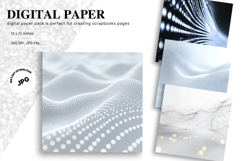 Abstract Wave Digital Paper Background Wallpaper Wallart_8 Product Image 1