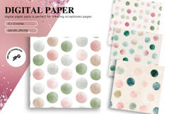 Christmas Ornament Background Seamless Pattern Gift Wrap_40 Product Image 1