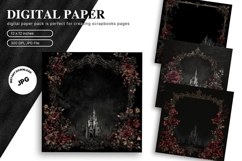 Halloween Background Ghost Scary Tomb Wallpaper Backdrop27 Product Image 1