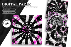 Back Tie dye Texture Background Wallpaper Digital Product Image 1