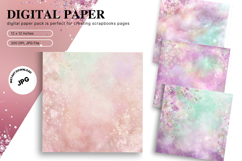 Flower Background Digital Paper Wallpaper Backdrop_15 Product Image 1
