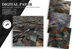 Stone Texture Background Wall Art Backdrop Rock Wallpaper_9 Product Image 1