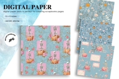 Halloween Pattern Background Scare Horror Ghost Wallpaper3 Product Image 1