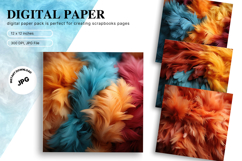 Feather Background Feather Wall Art Backdrop Wallpaper Product Image 1
