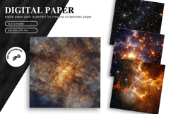 Galaxy Star background Abstract Space Party Decor Backdrops Product Image 1