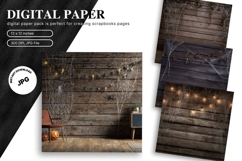 Halloween Background Ghost Scary Tomb Wallpaper Backdrop18 Product Image 1