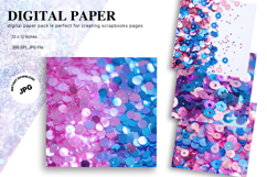 rainbow glitter Background Wallpaper Sparkles Digital Paper Product Image 1