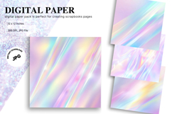 Ombre Background Texture Gradient Digital Paper Wallpaper_8 Product Image 1