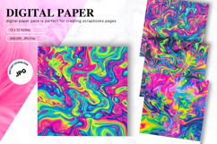 Rainbow Tie dye Texture Background Wallpaper Digital Paper88 Product Image 1
