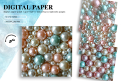 Pearl Beaded Texture Background Wallpaper Backdrops Product Image 1
