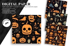 Halloween Pattern Background Scare Horror Ghost Wallpaper13 Product Image 1