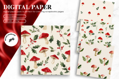 Christmas Ornament Background Seamless Pattern Gift Wrap_46 Product Image 1