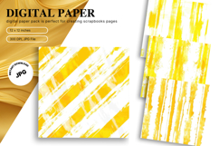 Yellow Tie dye Texture Background Wallpaper Digital Paper Product Image 1