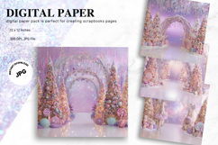 Fairytale Castle Background Girl Princess Studio Backdrop_17 Product Image 1