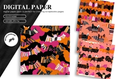 Halloween Pattern Background Scare Horror Ghost Wallpaper12 Product Image 1