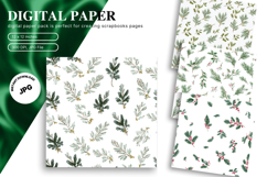 Christmas Ornament Background Seamless Pattern Gift Wrap_13 Product Image 1