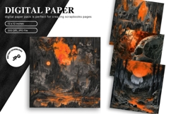 Halloween Background Ghost Scary Tomb Wallpaper Backdrop42 Product Image 1