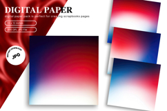 Ombre Background Texture Gradient Digital Paper Wallpaper_41 Product Image 1