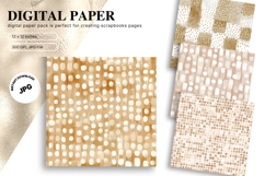 Boho Background Pattern Digital Paper Wallpaper Scrapbook_20 Product Image 1