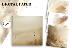 Gold Abstract Background Digital Paper Wallpaper Wallart_5 Product Image 1