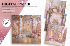 Fairytale Castle Background Girl Princess Studio Backdrop_1 Product Image 1