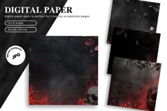 Halloween Background Ghost Scary Tomb Wallpaper Backdrop28 Product Image 1